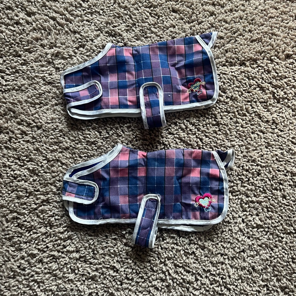 2 Our Generation Battat Champion Foal Blanket Breyer Sized